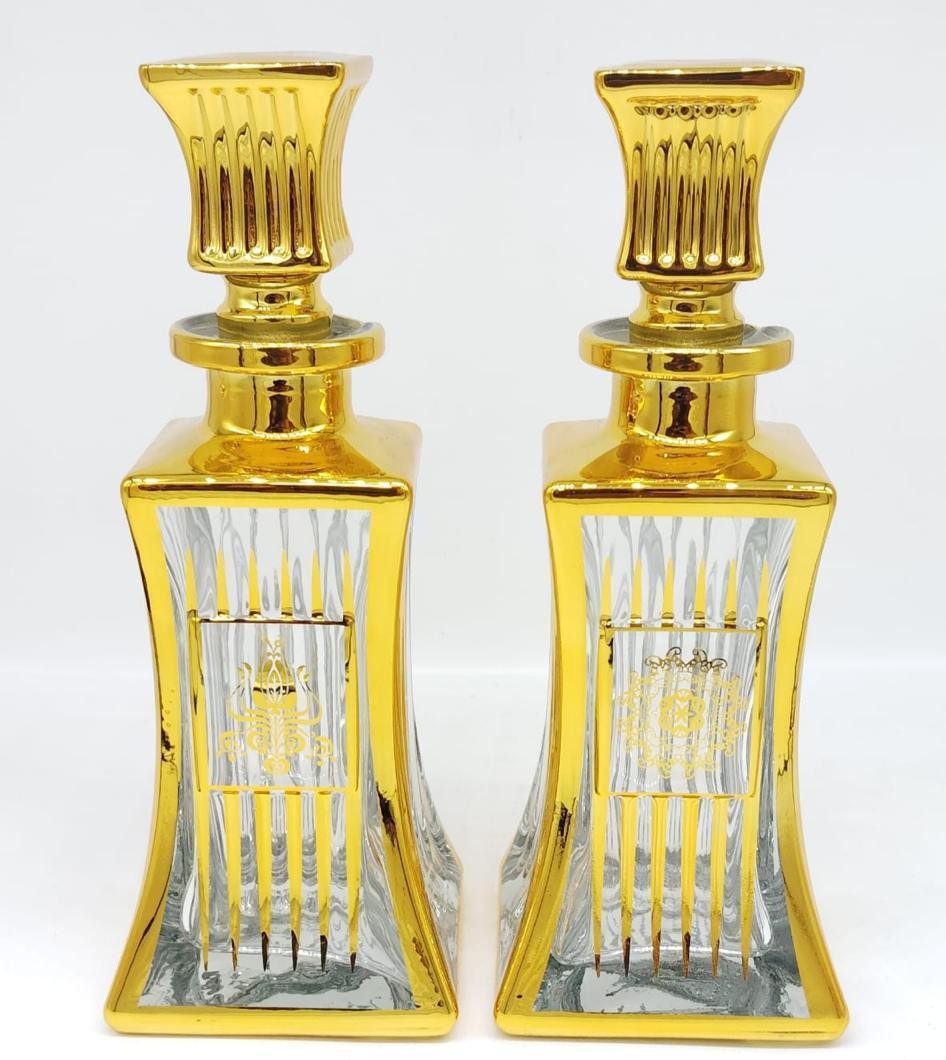 Golden Laser Bottle