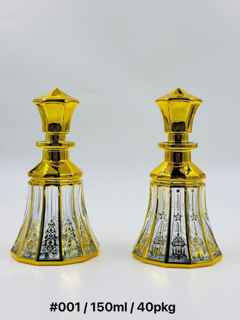 Luxury Gold Decanter Bottle #001 (150ml)