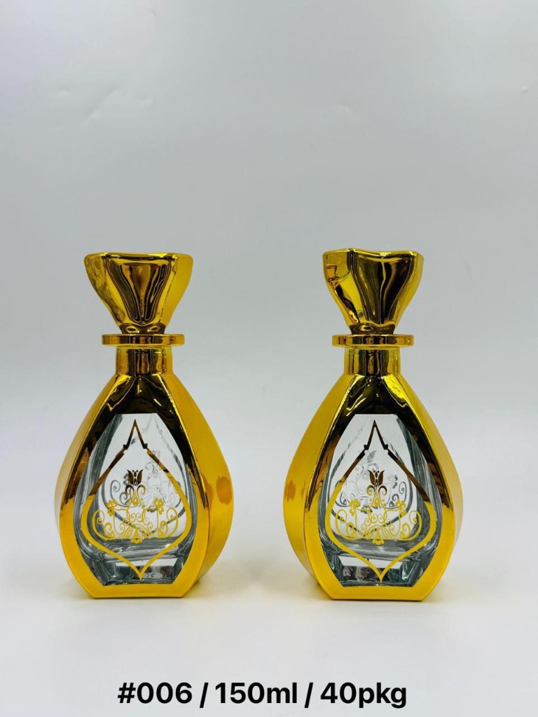 Luxury Gold Decanter Bottle #006 (150ml)