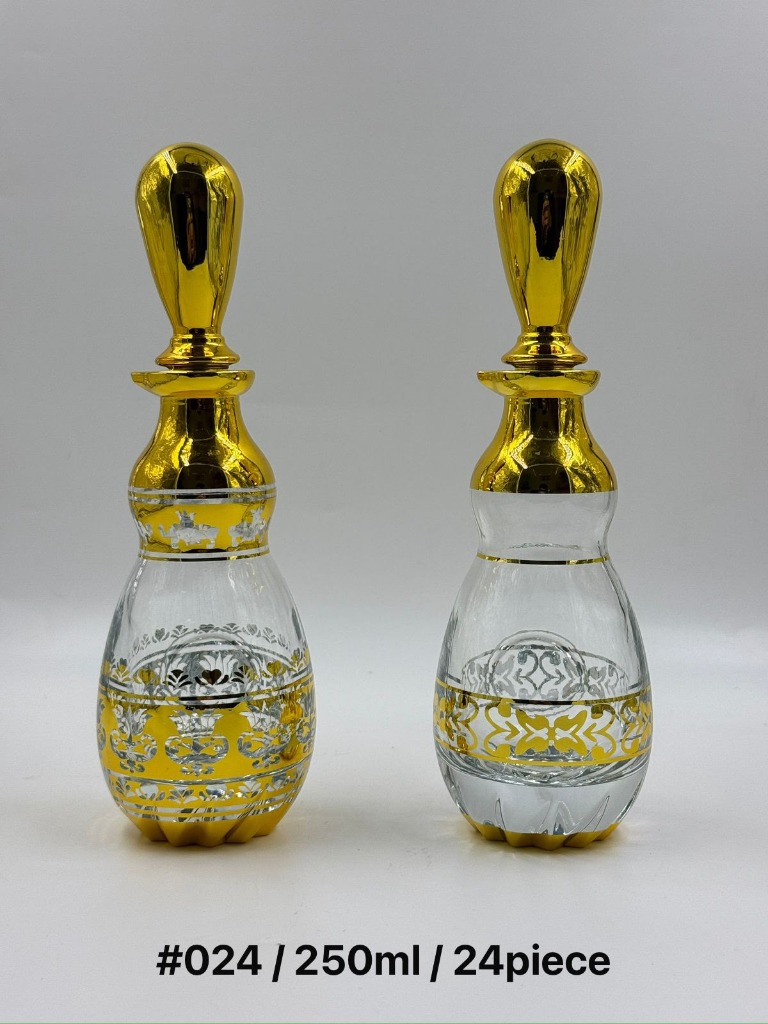 Luxury Gold Decanter Bottle #024 (250ml)
